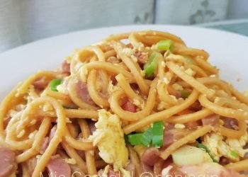 Resep makanan : Mie gomak dengan mie Lidi