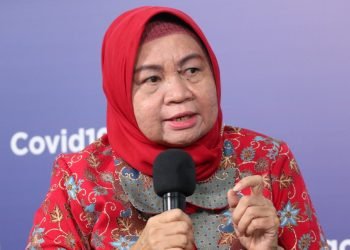 Foto : Direktur Pencegahan dan Pengendalian Penyakit Menular Langsung, Kementerian Kesehatan RI dr. Wiendra Waworuntu, M.Kes pada dialog di Media Center Gugus Tugas Nasional, Jakarta, Kamis (9/7). (KOMBEN BNPB/Dume Sinaga)