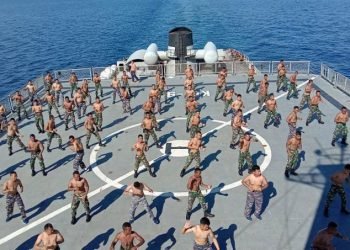 Tentara Laut Diraja Malaysia dan TNI AL gelar patroli bersama di Selat Malaka