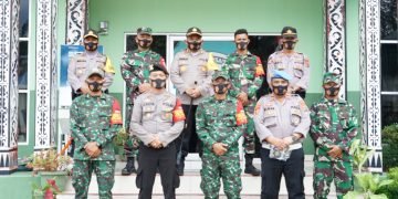 Kapolres Simalungun gelar operasi pendisiplinan penggunaan masker internal TNI-POLRI