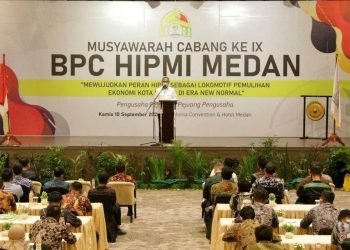 HIPMI Medan untuk menjadi pelopor bangkitnya perekonomian di tengah pandemi Covid 19