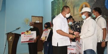 Pemprov Sumut Salurkan Bantuan untuk Pejuang dalam  Peringati Hari Kesaktian Pancasila
