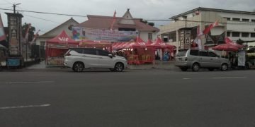 Gedung TIC atau Dinas Pariwisata dialihfungsikan sebagai tempat Bazar