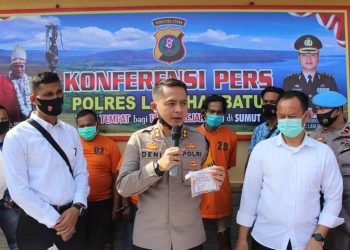 Polres Labuhanbatu telah berhasil meringkus 3 tersangka tindak pidana Narkotika