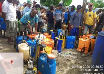 Dinas Pertanian Bersama PT.Petrokimia Kayaku Lakukan Penyuluhan Kepada Petani