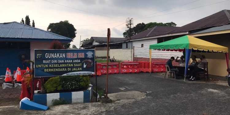 Polres Simalungun lanjutkan pendisiplinan protokol kesehatan di Aspol