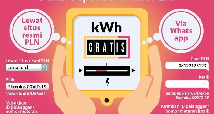 Token Listrik Gratis Bulan September dari PLN, Begini caranya!