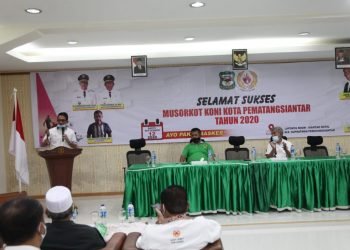 Walikota Siantar  : Pengurus KONI Harus Bekerja  Maksimal Demi Majukan Olahraga Siantar