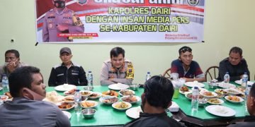 Silaturahmi Kapolres Dairi Bersama Insan Media Pers Se – Kabupaten Dairi
