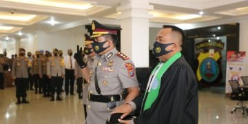 Kapoldasu Pimpin Sertijab Kapolres Dairi