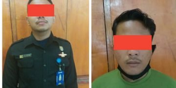Dua Satpam DPRD Medan pelaku pelemparan saat aksi demo di tangkap polisi