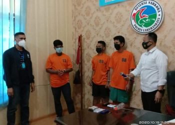 Personil Sat Narkoba Polres Labuhanbatu berhasil mengamankan terduga bandar sabu