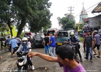 Kecelakaan Beruntun 5 Orang Tewas