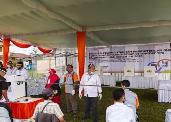 Putungsura Semakin Dekat, KPU Simalungun Gelar Simulasi Putungsura Pilkada 9 Desember 2020