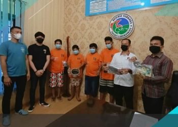 Polres labuhanbatu berhasil mengungkap jaringan peredaran narkoba di daerah Sei Berombang