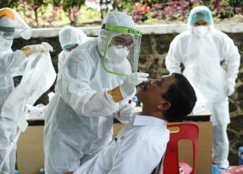 Pemerintah Kabupaten Pakpak Bharat Selenggarakan Test Swab Massal