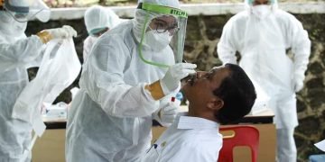 Pemerintah Kabupaten Pakpak Bharat Selenggarakan Test Swab Massal