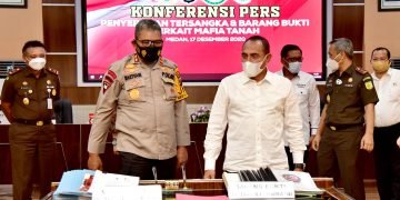 Gubsu  Apresiasi Kecepatan Tim Penyidik Tangkap 4 Mafia Tanah