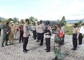 Polres Pakpak Bharat Gelar Operasi Apel Pasukan Dalam Rangka Pilkada 2020