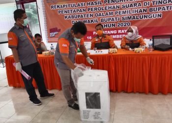 Hari ini Pleno Rakpitulasi Hasil Perhitungan Suara Tingkat Kabupaten  Ketua KPU Simalungun : Kami Harap Semua Pihak Menahan Diri