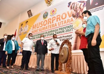 Buka Musorprov Sumut, Gubernur Sumut targetkan juara umum PON 2024