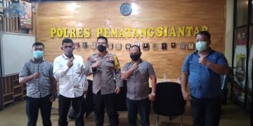 Ramah Tamah Media Online Jenews.Id Dengan Kapolres Pematangsiantar