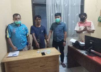 Sedang Menulis Togel, Tarduga Karmeluan Sitorus Di Ciduk Polsek Siantar Barat