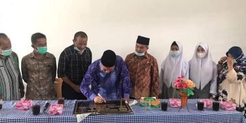 Sekretaris Dikjar Sumut Resmikan Mushola Nurul Ilmi SMA Negeri 1 Sumbul