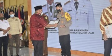Polda Sumut terima penghargaan Mitra Terbaik Insan Pers