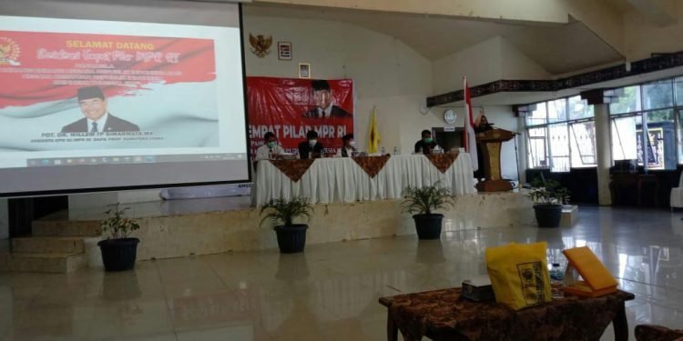 Sosialisasi Empat Pilar MPR RI Dihadiri Oleh Wakil Bupati Dairi