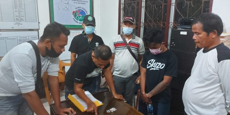Warga Huta 2 Bahkisat Diamankan Polsek Tanah Jawa