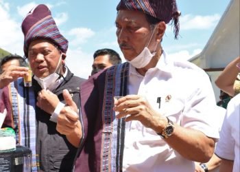 Menko Marves Luhut Binsar Pandjaitan Lakukan Kunjungan ke Silahisabungan