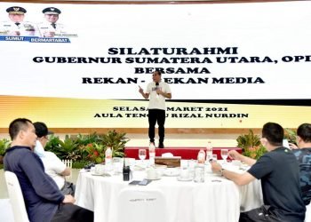 Wartawan Sumut mulai divaksin.