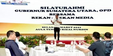 Wartawan Sumut mulai divaksin.