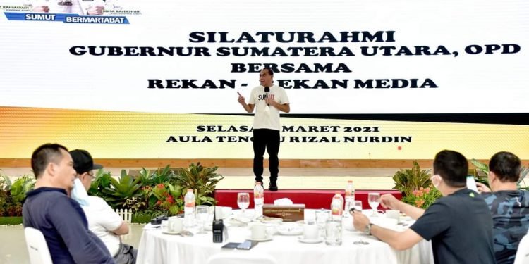 Wartawan Sumut mulai divaksin.