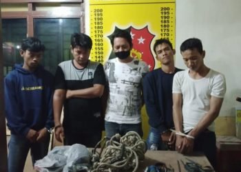 Polsek Perdagangan Tangkap Spesialis Pencuri Sarang Walet