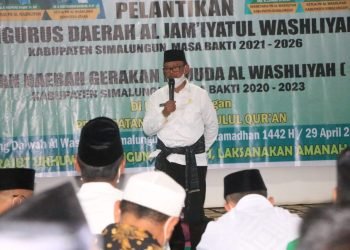 Wakil Bupati Simalungun Ajak Keluarga Besar Al-Jam’iyatul Washliyah Bersama Membangun Simalungun