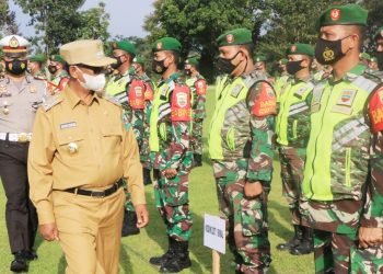 Wakil Bupati Simalungun Pimpim Apel Gelar Pasukan Ops. Ketupat Toba-2021 Polres Simalungun