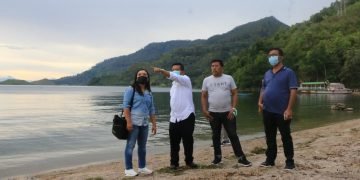 Bupati Simalungun Kagumi Keindahan Pantai Larepa Kelurahan Sipolha Horisan