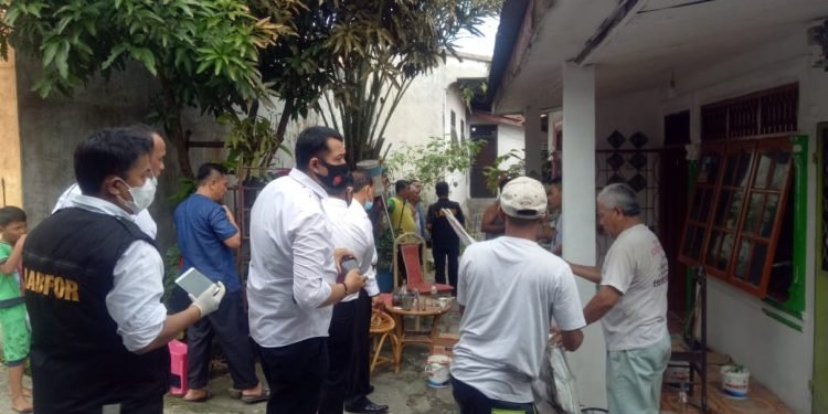 Tim Labfor Polda Sumut Olah TKP ke Kediaman Bamby Lubis
