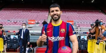 Resmi perkuat Barcelona, Aguero yakin Messi tidak akan pergi