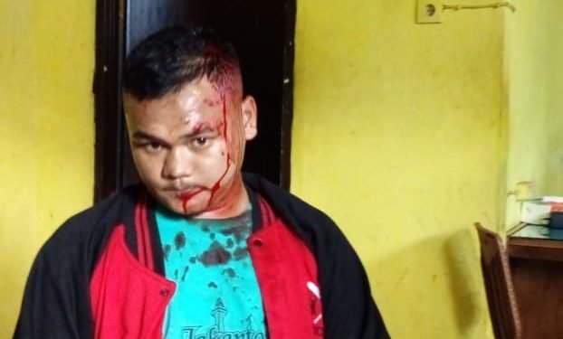 Anak Punk Berulah di Pajak Horas, Keroyok dan Pukul Wartawan Media Oline Pakai Sajam