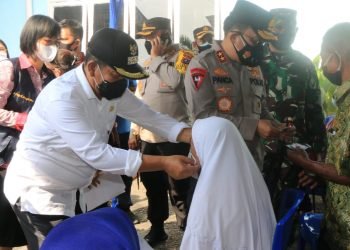 Kapolda Sumatera Utara Tinjau Gebyar Vaksinasi di Kabupaten Simalungun