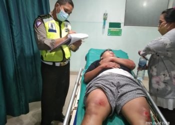 Boru Sipayung Luka Berat Ditabrak Jupiter Z Saat Menyebrang Jalan