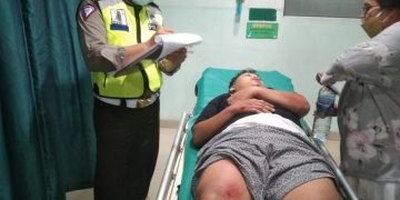 Boru Sipayung Luka Berat Ditabrak Jupiter Z Saat Menyebrang Jalan