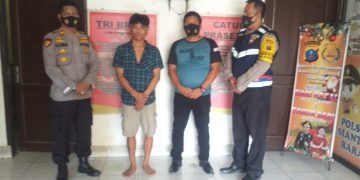 1 Anak Punk Pelaku Penganiayaan Terhadap Wartawan Online di Pasar Horas  Ditangkap