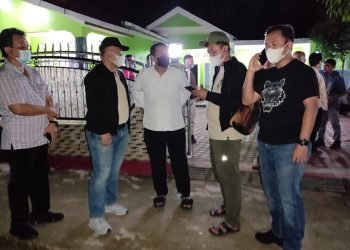 Kapolres Simalungun Saksikan Pelaksaan TPTKP dan olah TKP Kasus Penembakan Wartawan Online Oleh OTK