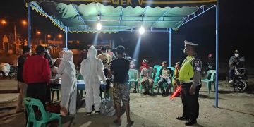 Tiga Pilar Rutin Gelar Ops Yustisi PPKM Mikro Tegakan Prokes di kota Padangsidimpuan