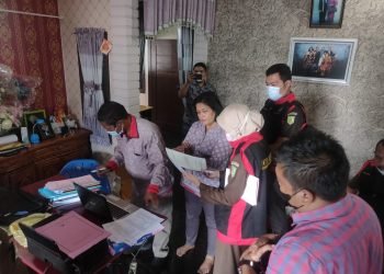 Kantor PDAM Tirta Lihou Simalungun Digeledah dan Disegel, Ini Keterangan Kejatisu