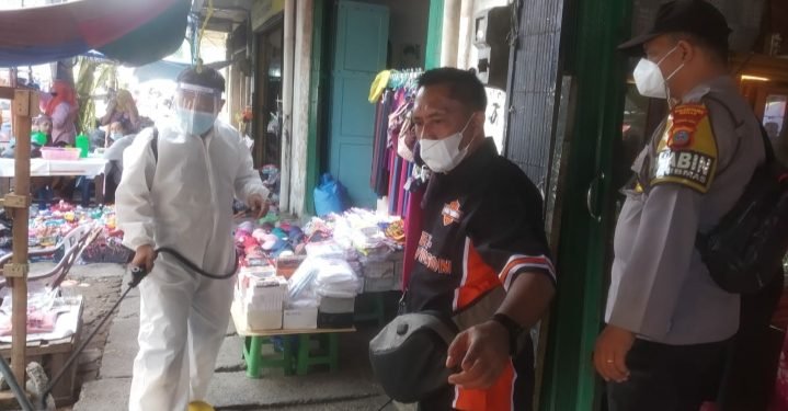 Polsek Medan Area Giat Ops Yustisi Covid-19 Terkait Pemberlakuan Pembatasan Kegiatan Masyarakat Berbasis Mikro